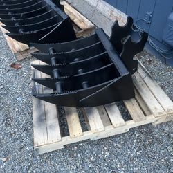 Kubota Excavator Brush Rake