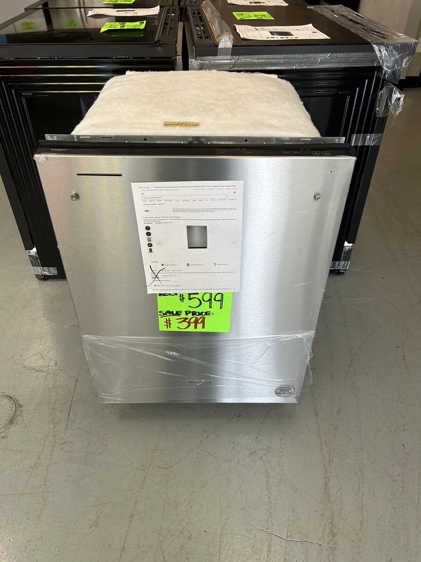 Whirlpool Dishwasher