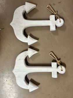 Anchor Door Hangers-beach house decor