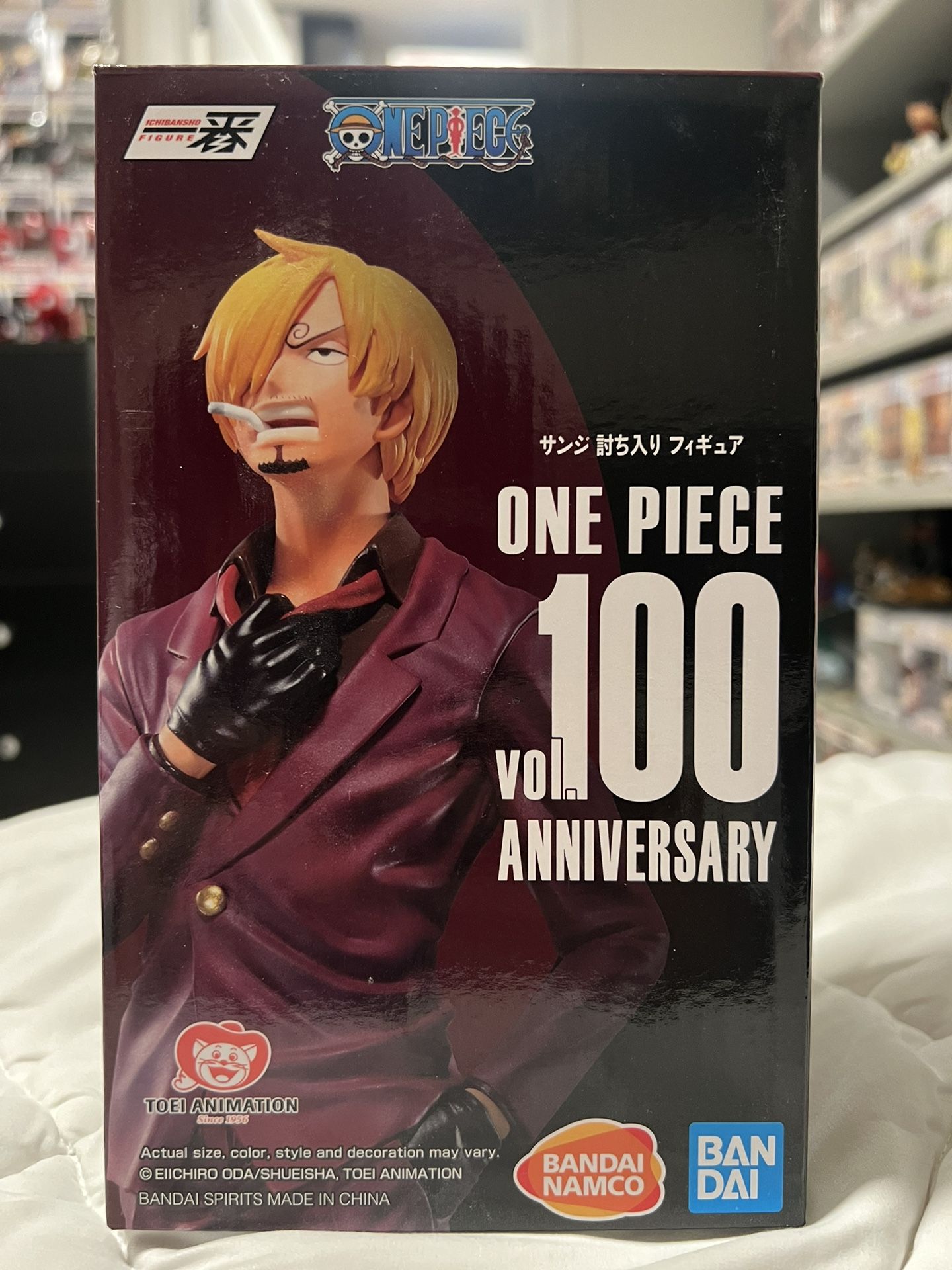 One Piece Sanji 100th Anniversary Figure