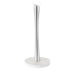 Marble Paper Towel Holder,Silver Paper Towel Holder,Countertop