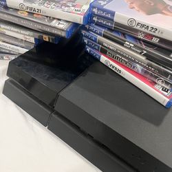 PS4 With ALL GAMES AND TWO REMOTES