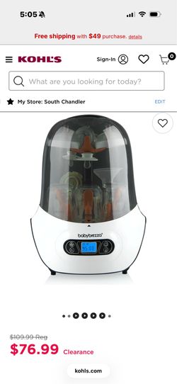 Baby Brezza One Step Sterilizer and Dryer