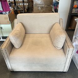 Brand-new Upholstered Fabric Armchair / $ 100