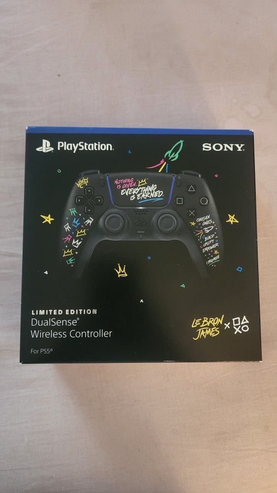 LEBRON JAMES SEALED DUALSENSE CONTROLLER