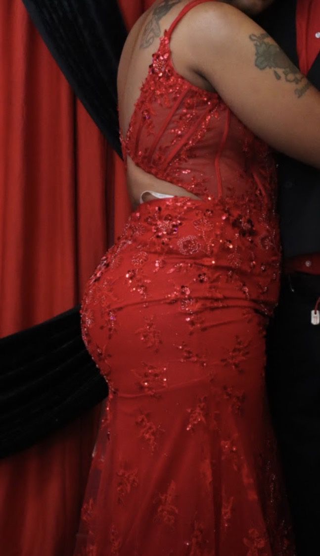 Red Gown