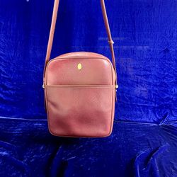 Rate Cartier Bag Bordeaux Leather Mint Condition Crossbody Saddle Shoulder Bag