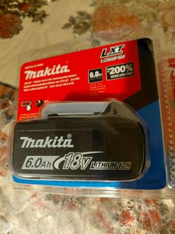 Makita  LXT Lithium-Ion 6.0 Ah Battery
