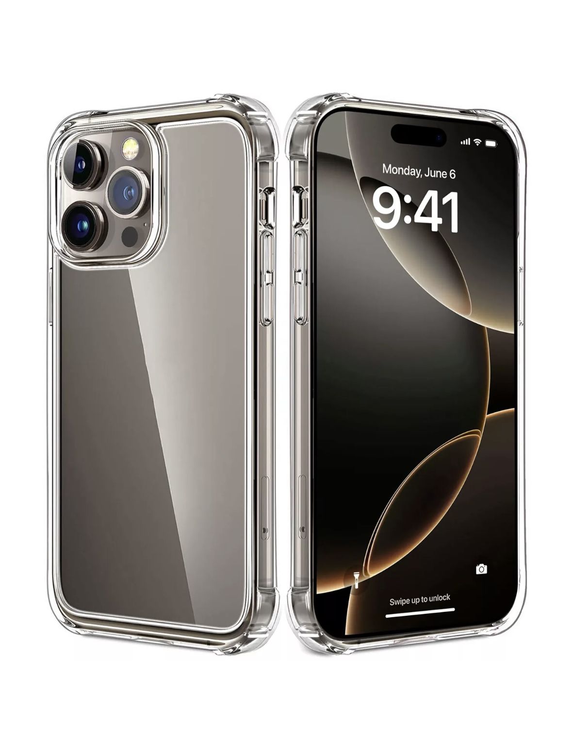 Clear Case Shockproof Cover for iPhone 16 PRO MAX