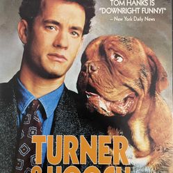 TURNER & HOOCH Widescreen Edition (DVD-1989) Tom Hanks!