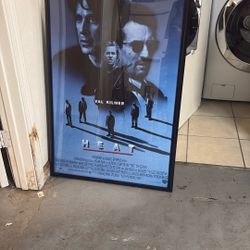 Heat 24 X 36 Framed Poster