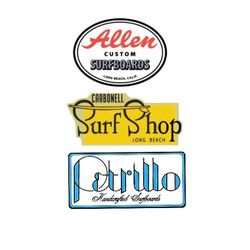 ALLEN - CARBONELL- PETRILLO - VINTAGE SURFBOARDS