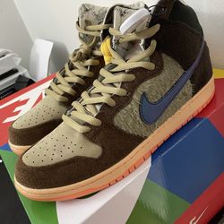 Nike Sb Dunk High Concepts Turdunken Size 13 