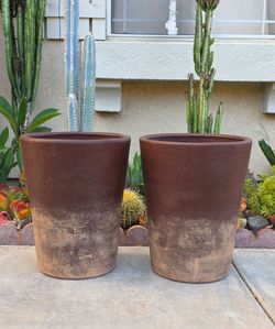 Clay pots