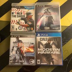 PS3 PS4 Final Fantasy Xiv Bf4 Call Of Duty 