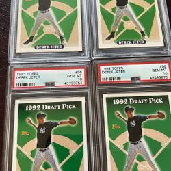 Derek Jeter 1993 Topps #98 RC PSA 10