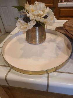 Metal tray from Target