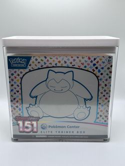 Pokémon Center 151 Elite Trainer Box ETB – Factory Sealed