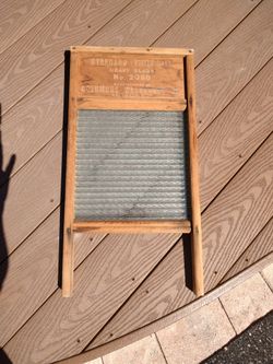 Antique Vintage Washboard