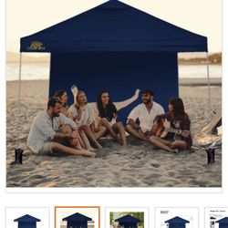 Golden bear Newport 10x10 Pop up Canopy With Shade Wall. 