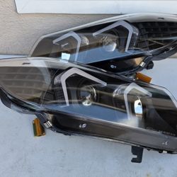 06-08 Bmw 3 Series 323i 325i 325xi 328i 328xi 330i 330xi 335i 335xi LED DRL Projector Headlights Luces Focos Micas Faros Faroles Headlamps 