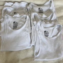 Undershits Boys Med Size Hanes Open Bag New 