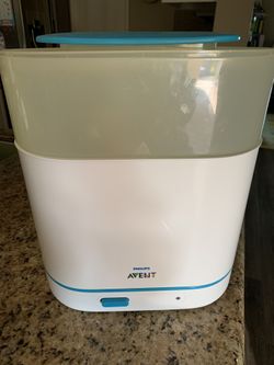 Avent Philips steam sanitizer for baby bottles, pacifiers and cups
