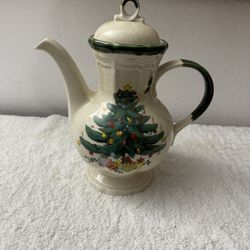 Christmas Tea Pot