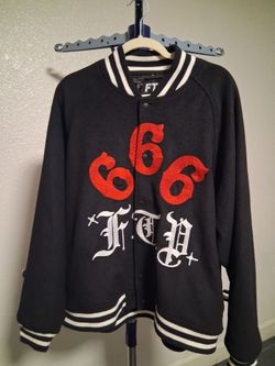 FTP 666 Varsity Bomber Jacket