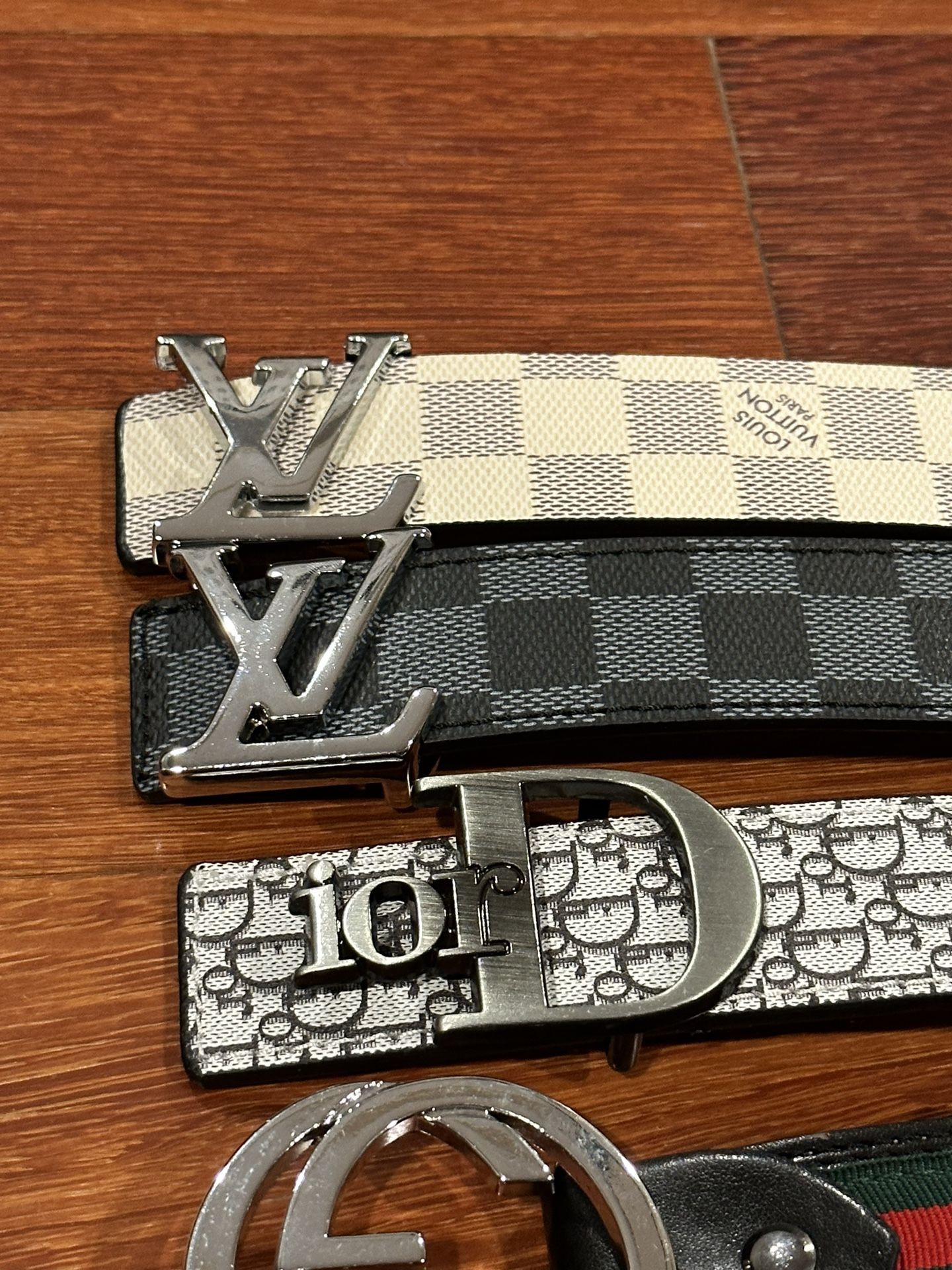 Gucci Louis Vuitton And More Designer Belts for Sale in Moorestown