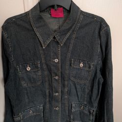 Carols Denims Jackets Denim Blazer Womens