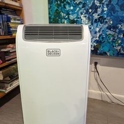 BLACK+DECKER 8,000 BTU Portable Air Conditioner - White