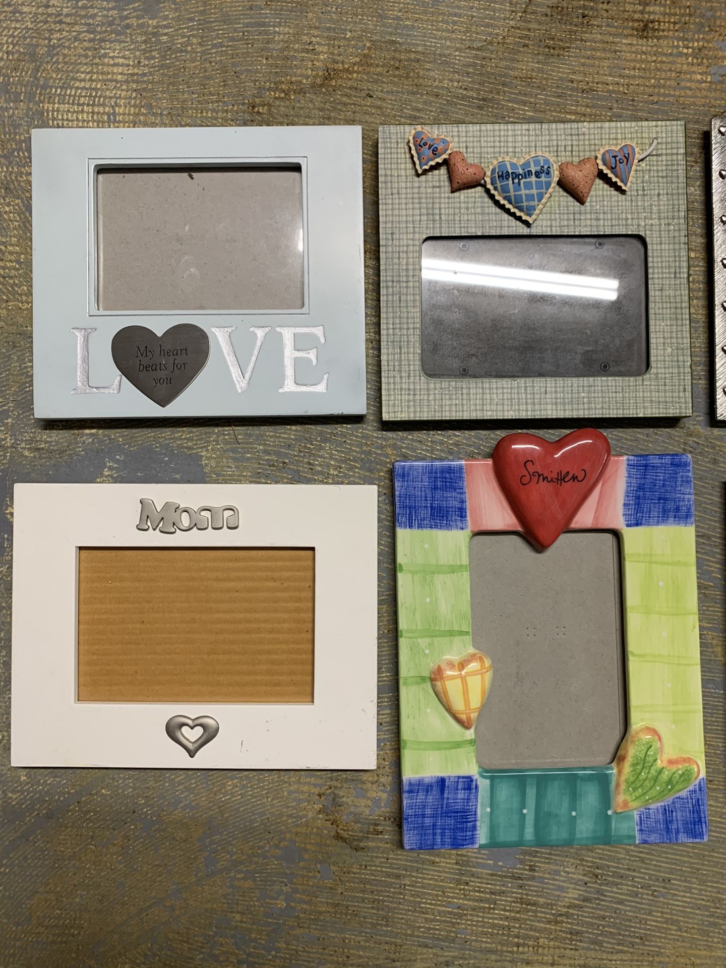 Heart picture frames. Artwork. Photo. for Sale in Boca Raton, FL OfferUp