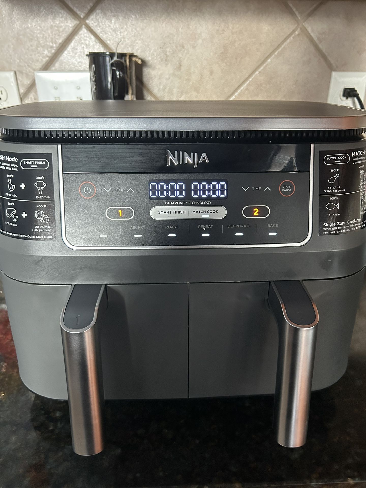 Ninja double Sided Air fryer 