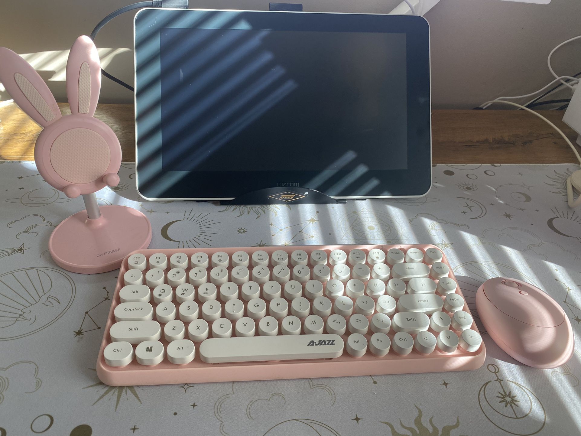 Pink Desk Accessories 
