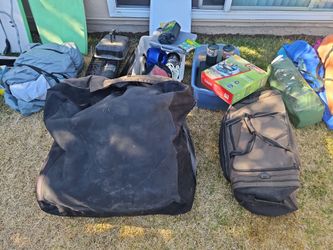 camping set up