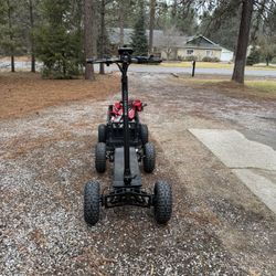 Cycleboard X Quad 3000 Quad Scooter And Trailer