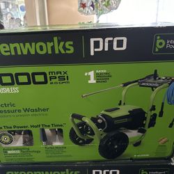 GreenWorks PRO 3000 PSI Pressure Washer (NEW)