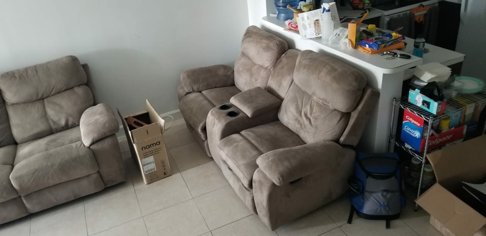 Reclining sofa / couch set - need to sell ASAP