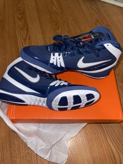 Nike Freeks Navy/white Wrestling Shoe(new) Size 8