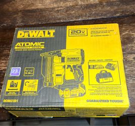 ATOMIC 20V MAX Lithium Ion Cordless 23 Gauge Pin Nailer Kit with 2.0Ah Battery and Charger