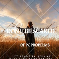 Don't Be Scared, PC Troubleshooting 