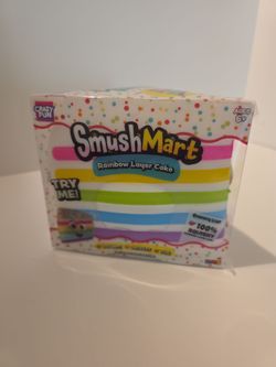 Rainbow Layer Cake Squishy Toy