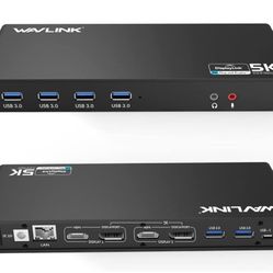 WAVLINK Pro Dual 4K@60Hz Universal Docking Station