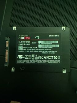Samsung 870 EVO 4TB 2.5" SATA SSD