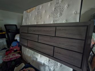 King mattress and base