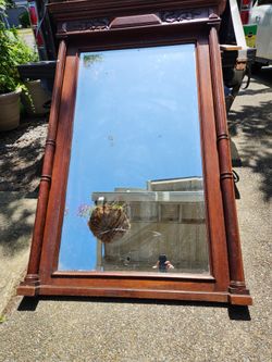 Very Large Antique Mirror