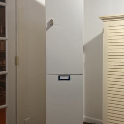 Kids Double Locker White 