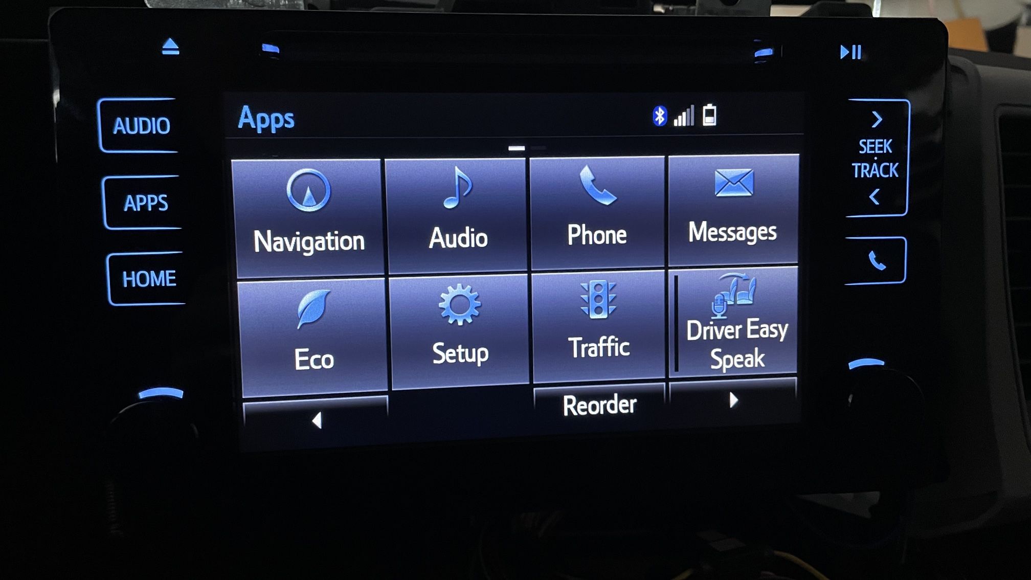 HD RADIO GPS NAV APPS Bluetooth Toyota touchscreen factory OEM Model 86100-08031