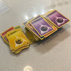 Energy Pokemon Cards 